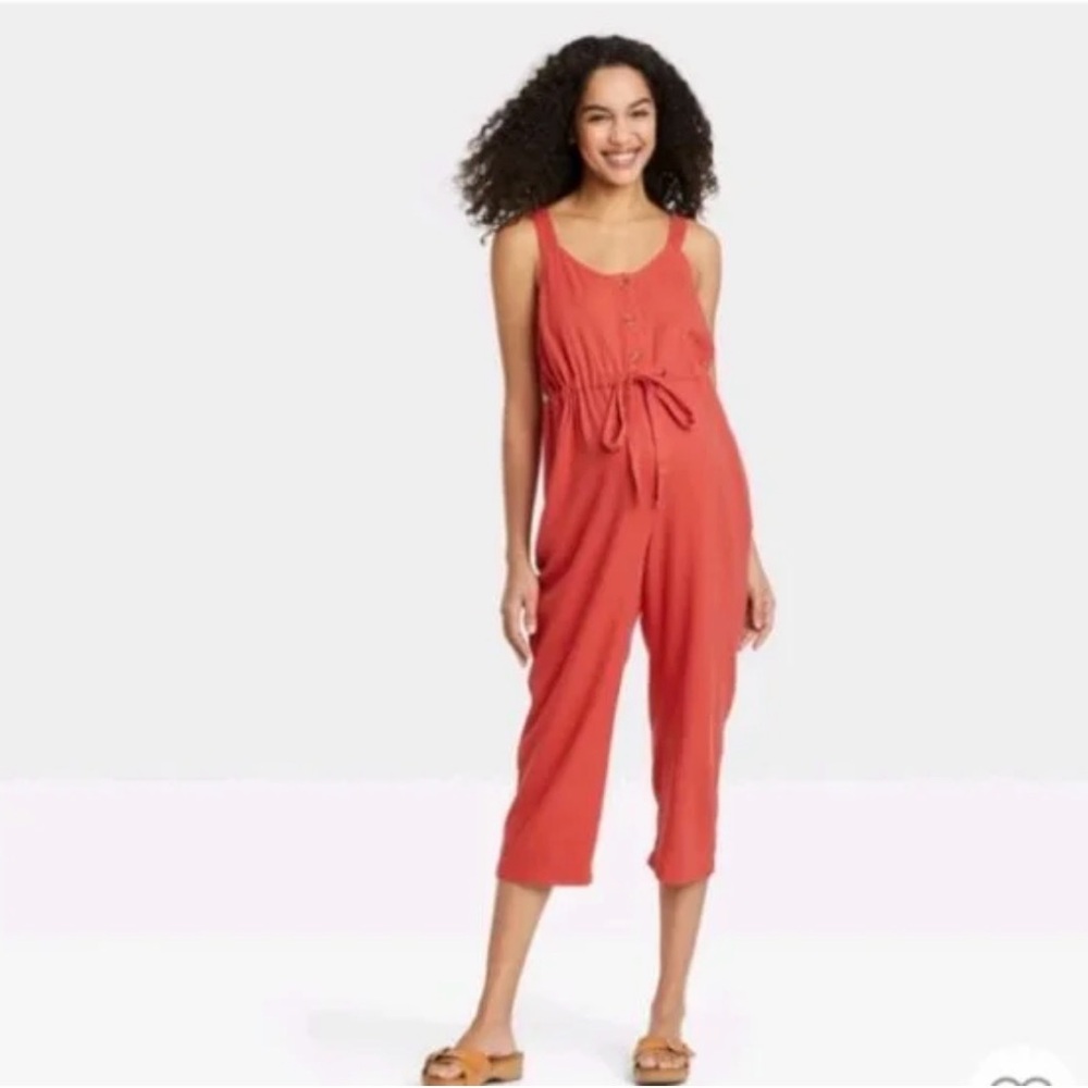 Ingrid & Isabel Maternity Sleeveless Jumpsuit